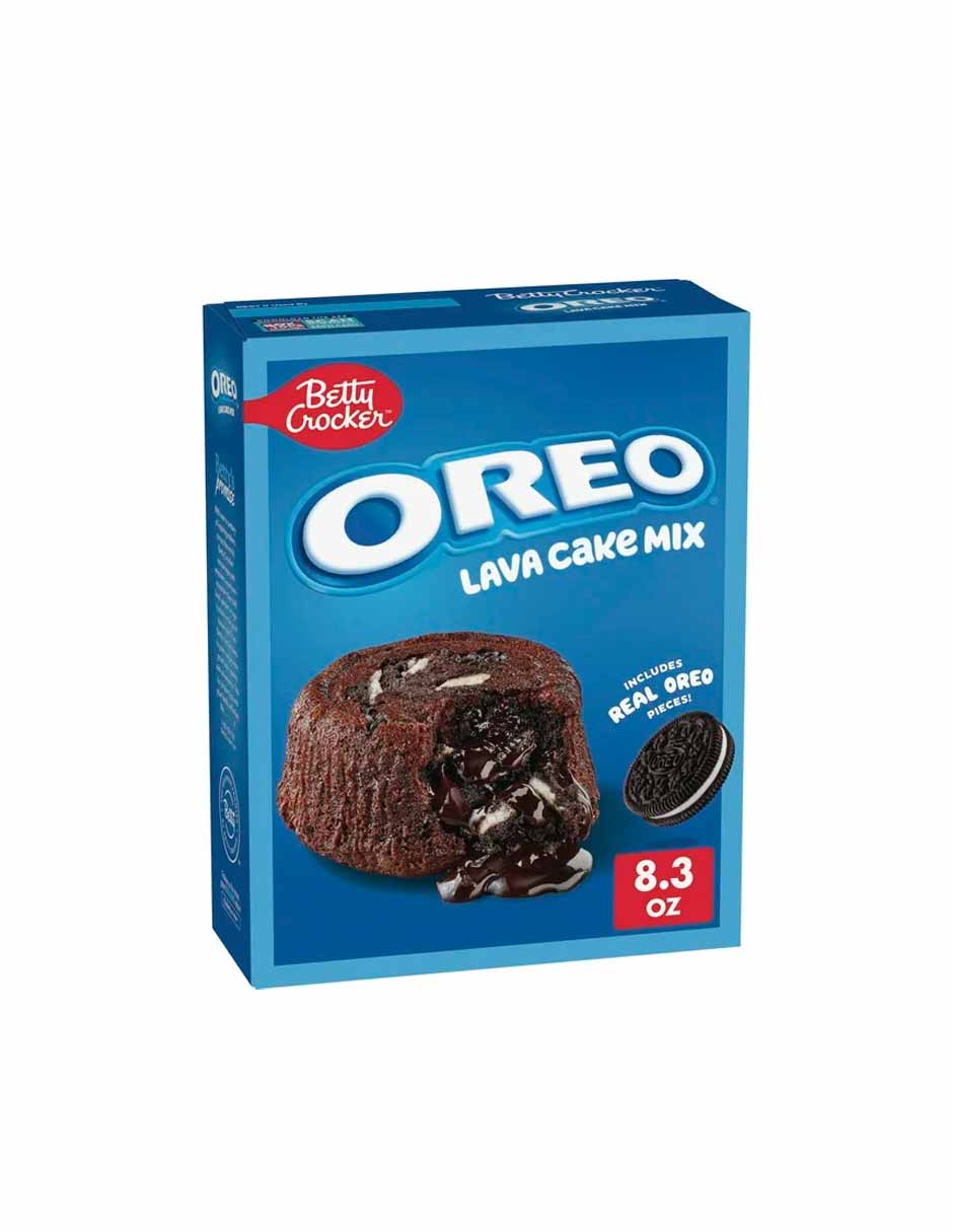 Betty Crocker OREO Lava Cake mezcla para pastel de chocolate 235gr