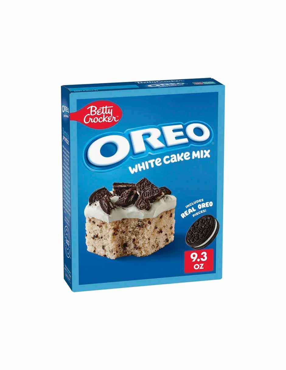 Betty Crocker OREO mezcla pastel chocolate blanco 263gr