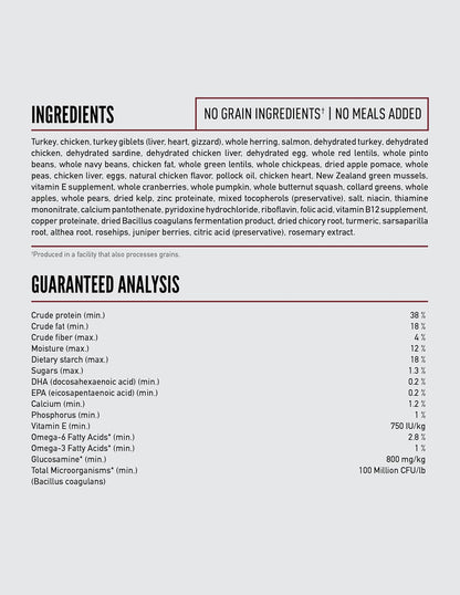Alimento seco para perros raza pequeña alto en proteína ORIJEN 1.8kg