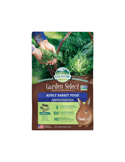 Alimento para conejos adultos con heno Timothy Oxbow 1.81kg