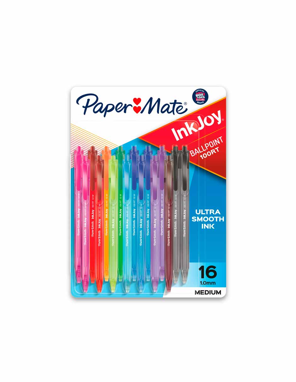 Maydahui 20 bolígrafos multicolor 6 en 1 de colores surtidos retráctiles  para una escritura suave