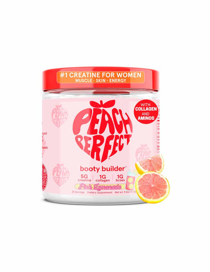 Peach Perfect Monohidrato de creatina en polvo, limonada rosa 272gr