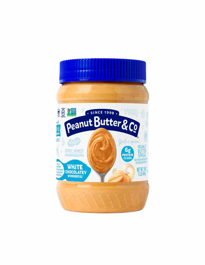 Peanut Butter & Co Mantequilla de maní con chocolate blanco 454gr