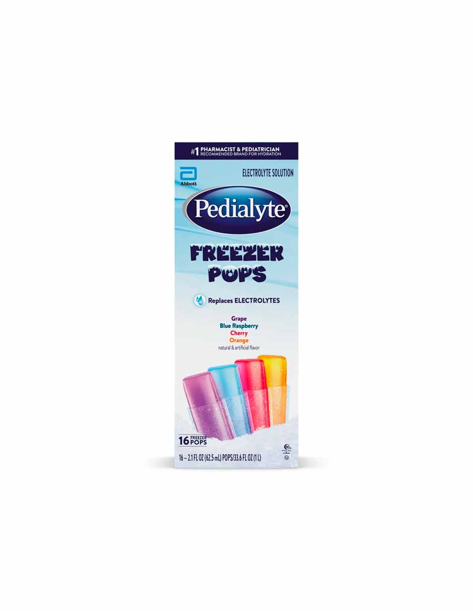 Pedialyte Bolis, paquete variado, 16 unidades