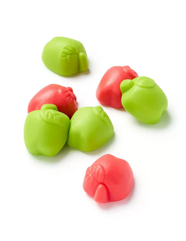 Gomitas pelables sabor manzana y manzana verde ácida 198gr