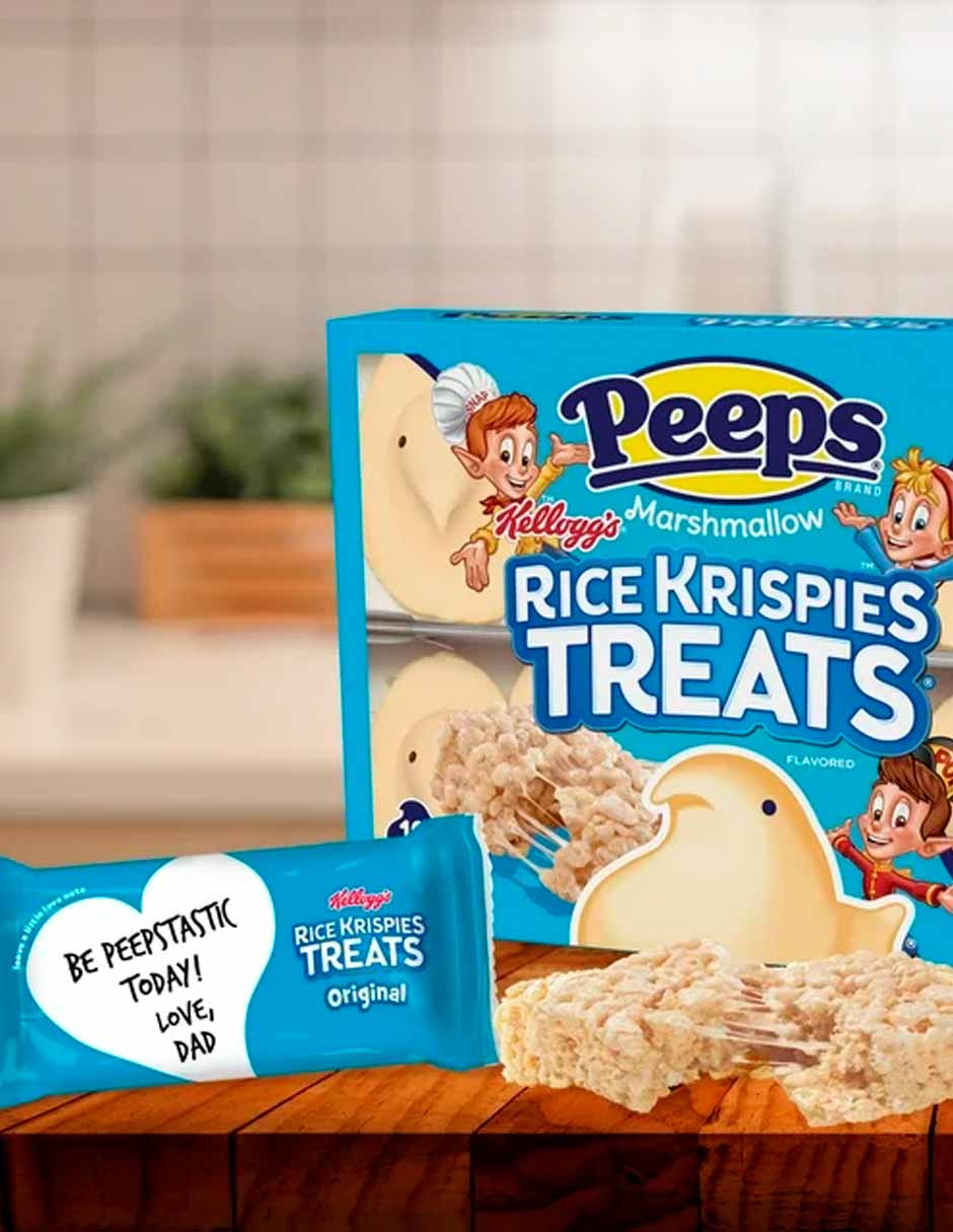 Peeps Malvaviscos sabor Rice Krispies 85gr