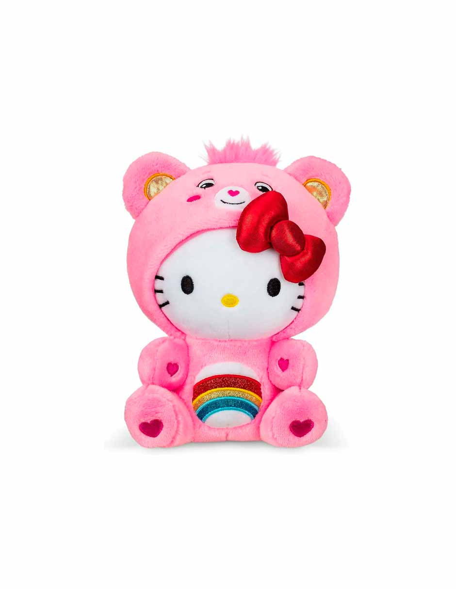 Hello Kitty Loves Cheer Bear osito de peluche 22cm de alto