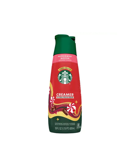 Starbucks Peppermint Mocha latte crema para café edición limitada 828ml