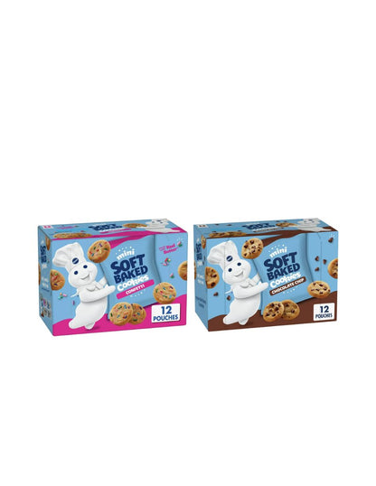 Pillsbury Mini galletas horneadas suaves, 12 pack