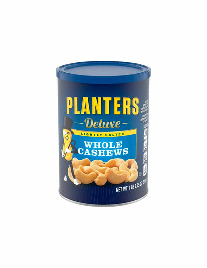 Planters Deluxe Anacardos enteros ligeramente salados 517gr