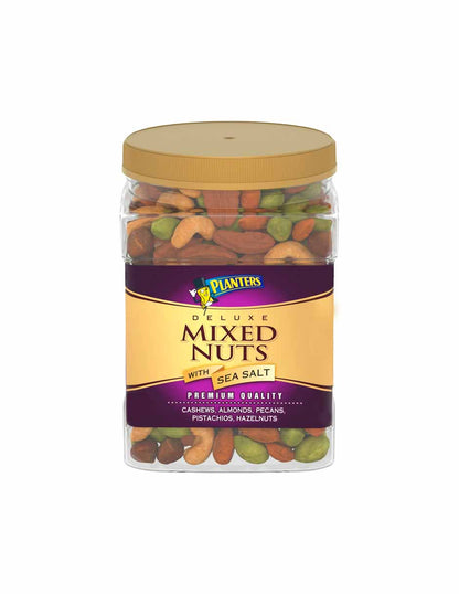 PLANTERS Deluxe Mixed Nuts con sal marina, 963 gr