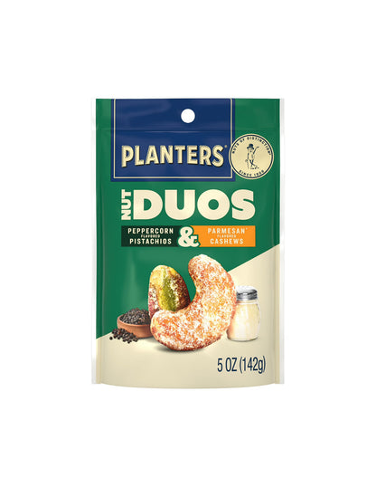 Nueces Duos Planters surtidas tostadas para snack 142gr (sabor a elegir)