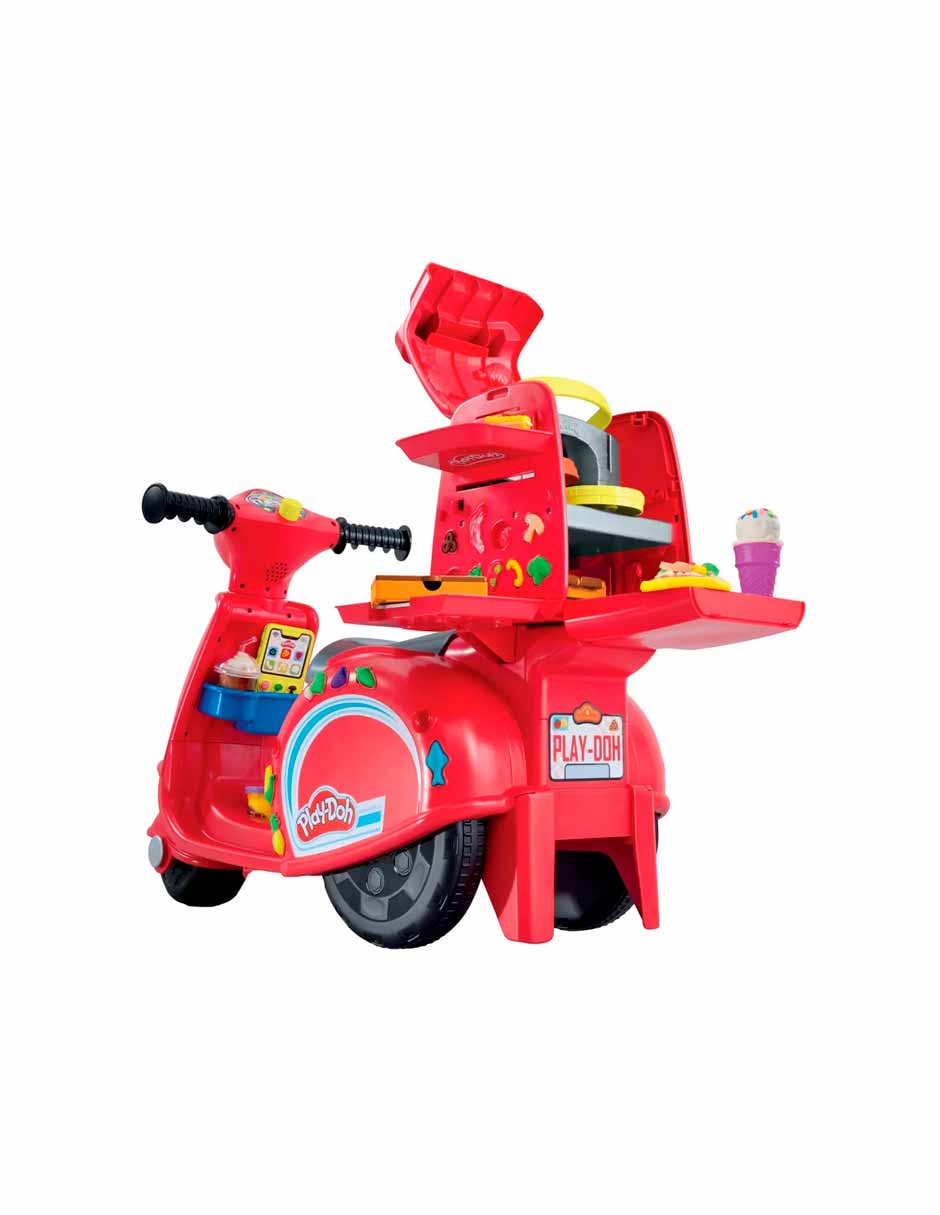 Play-Doh set scooter repartidor de pizzas