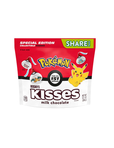 Hershey's Kisses Pokémon Chocolate con Leche 283g