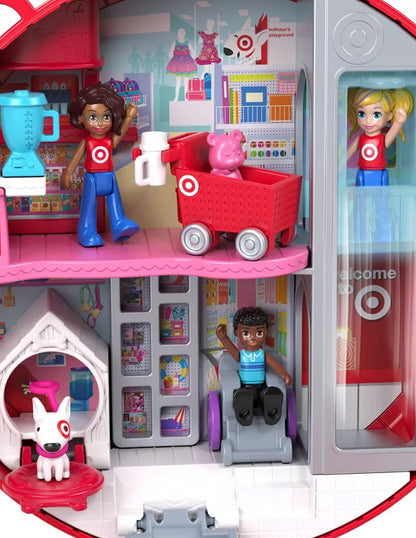 Set de juego Polly Pocket Target Bullseye Adventure