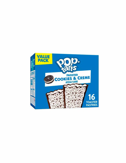 Pop tarts cookies and creme con 16 piezas