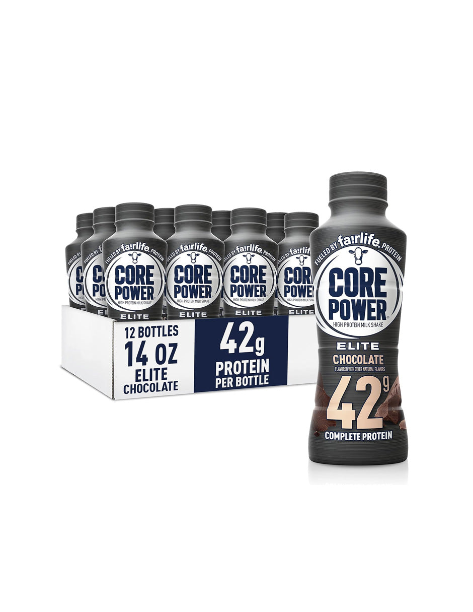Batido proteico 42 g de proteína sabor chocolate Core Power 12 pack
