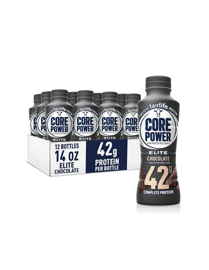 Batido proteico 42 g de proteína sabor chocolate Core Power 12 pack