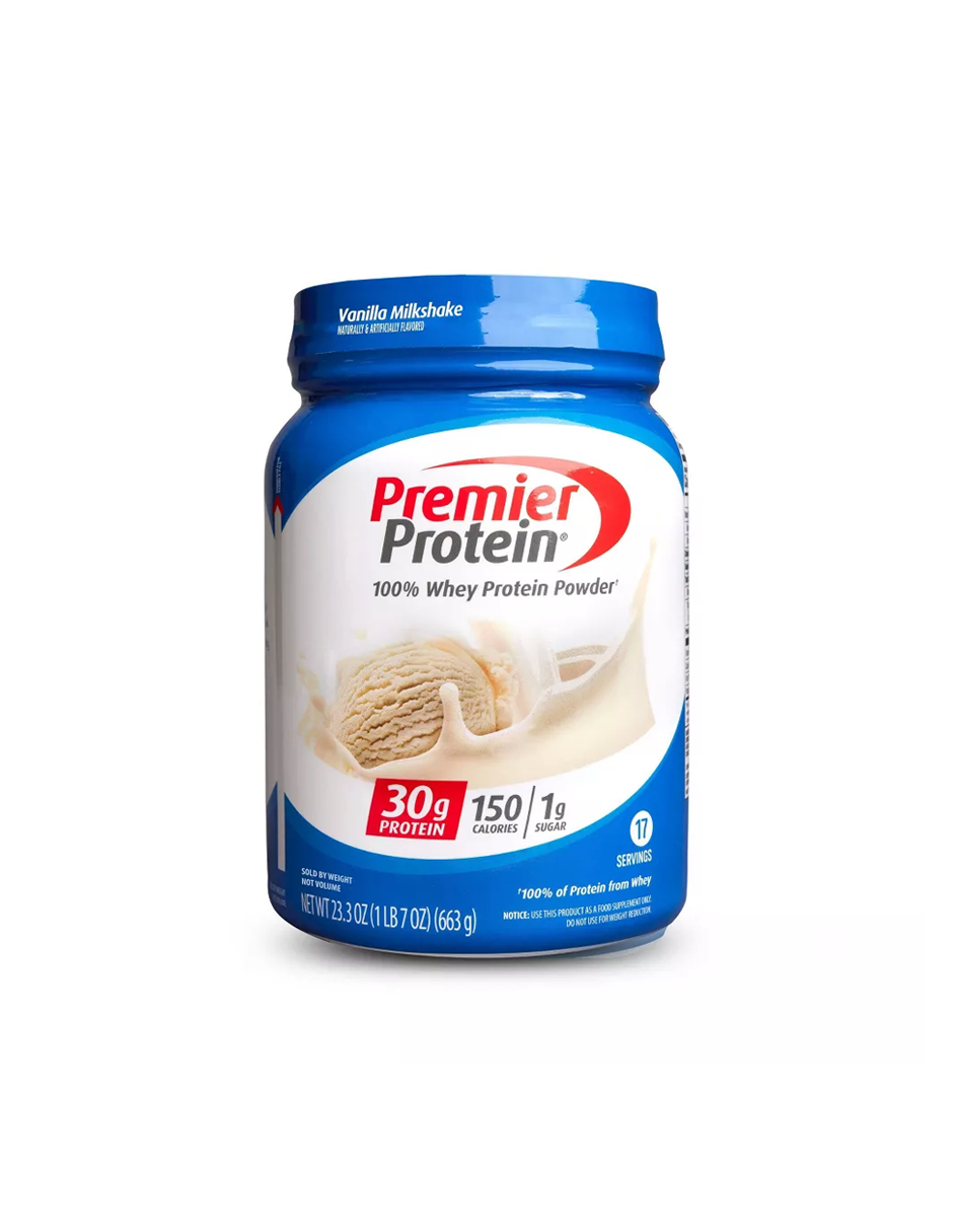 Premier Protein 100% proteína de suero en polvo 663gr