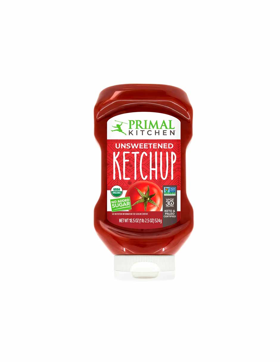 Primal Kitchen Ketchup sin azúcar 524gr