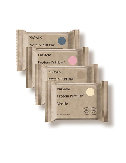Barras de Proteína ProMix Puff Variado 12 pzas