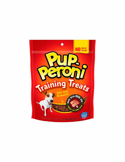 Pup-Peroni premios de entrenamiento hechos con carne real 159gr