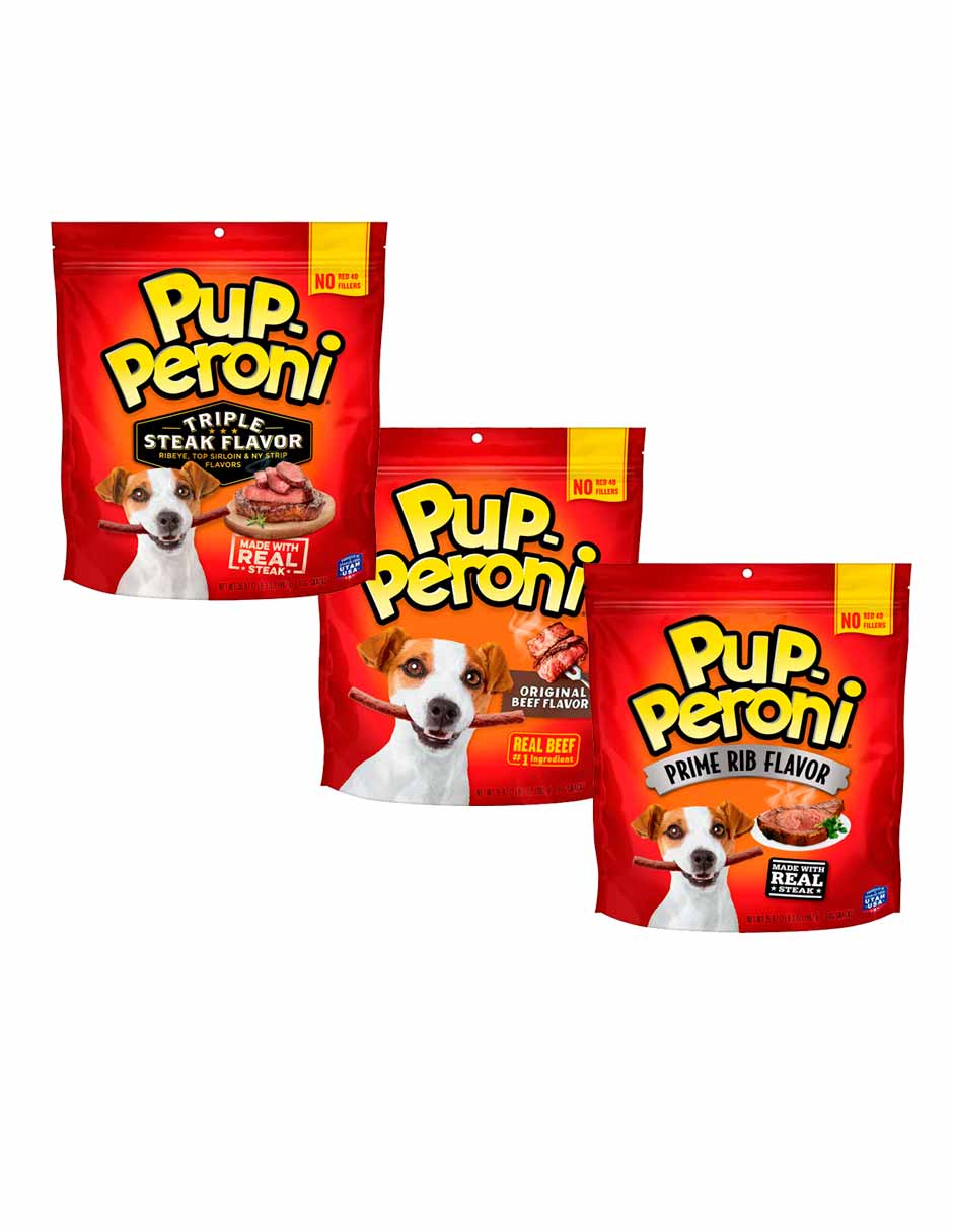 Pup-Peroni premios para perros, 992gr (variedad)