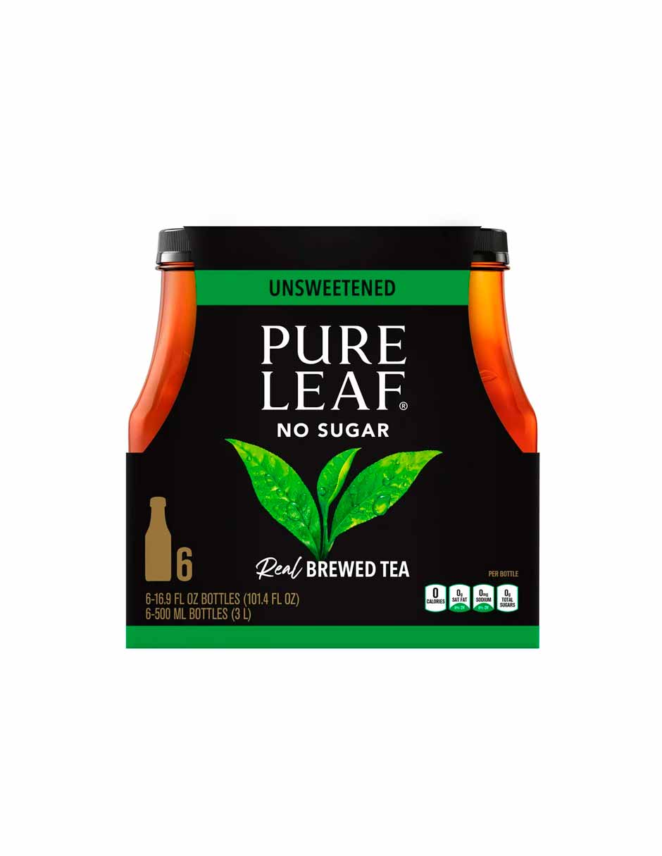 Pure Leaf Real Brewed Iced Tea 6 pack (variedad)