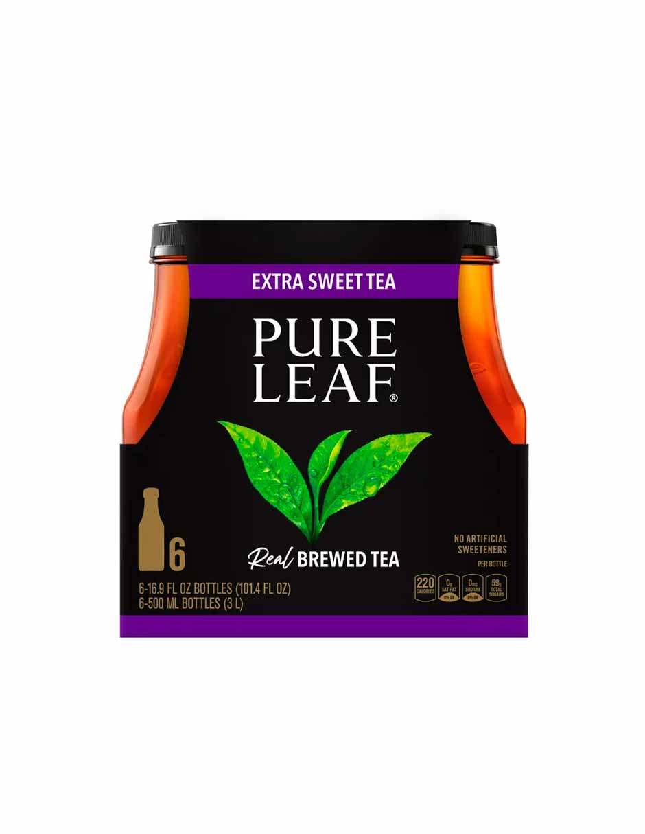 Pure Leaf Real Brewed Iced Tea 6 pack (variedad)