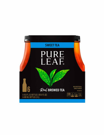 Pure Leaf Real Brewed Iced Tea 6 pack (variedad)