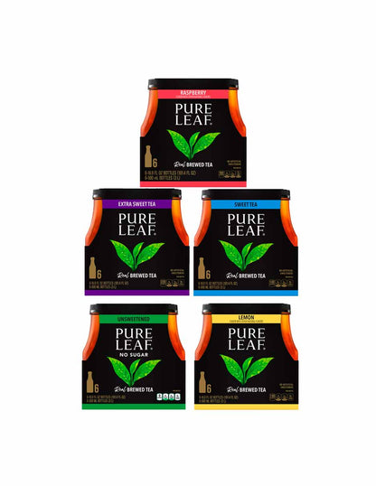 Pure Leaf Real Brewed Iced Tea 6 pack (variedad)