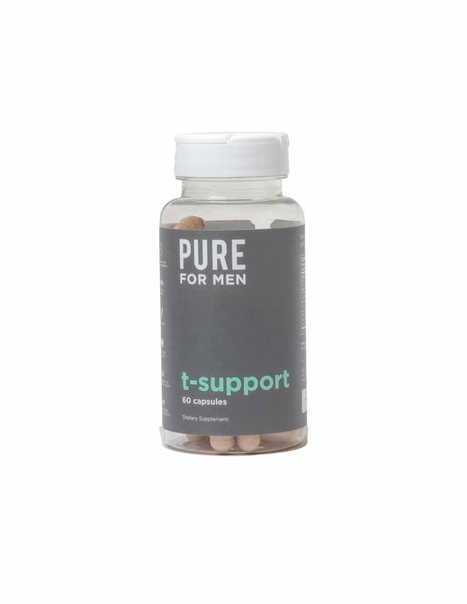 Pure for Men suplemento para hombres con maca, vitamina D y ashwagandha 60 cápsulas