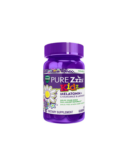 Vicks Pure Zzzs Kids Gomitas melatonina 0.5mg, 48 unidades