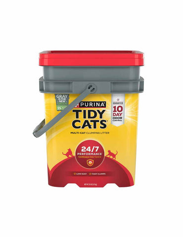 Purina Tidy Cats Arena para gatos 24/7 control de olores y bajo contenido de polvo