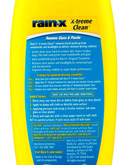 Limpiador de superficies transparentes Rain X 355ml