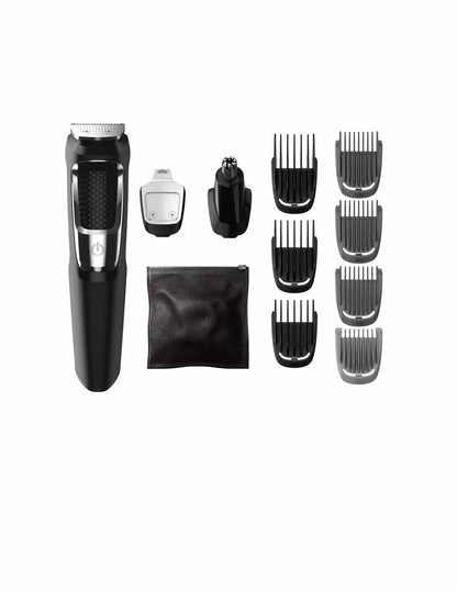 Philips Norelco Kit de aseo para hombre 13 piezas para barba, cara, nariz.