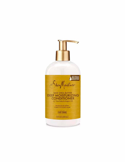 SheaMoisture Manteca de karité cruda Hidratante nutritivo Acondicionador profundo 384ml