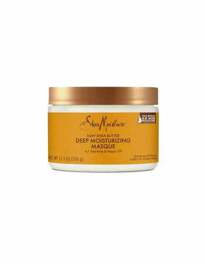 SheaMoisture Raw Shea Butter Deep Moisturizing Acondicionador profundo para hidratar 326gr y renovar el cabello