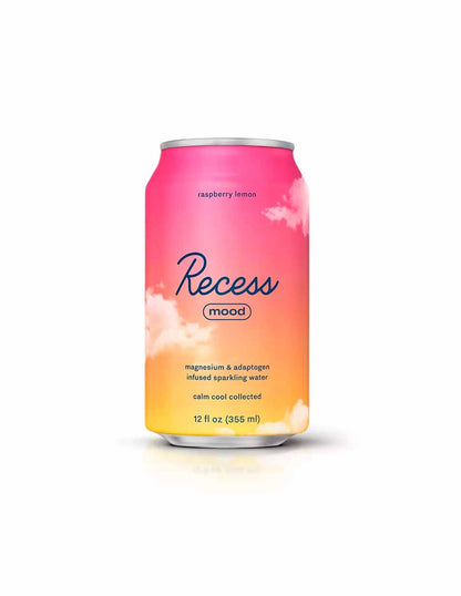 Recess Mood sparkling water con adaptógenos y magnesio 355ml (variedad)