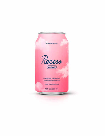 Recess Mood sparkling water con adaptógenos y magnesio 355ml (variedad)