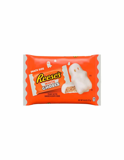 Reeses White Ghosts chocolate blanco con mantequilla de maní 272gr