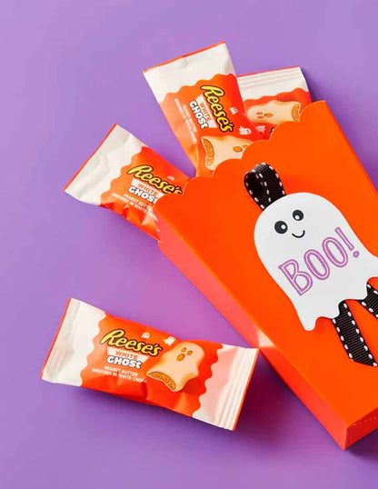 Reeses White Ghosts chocolate blanco con mantequilla de maní 272gr