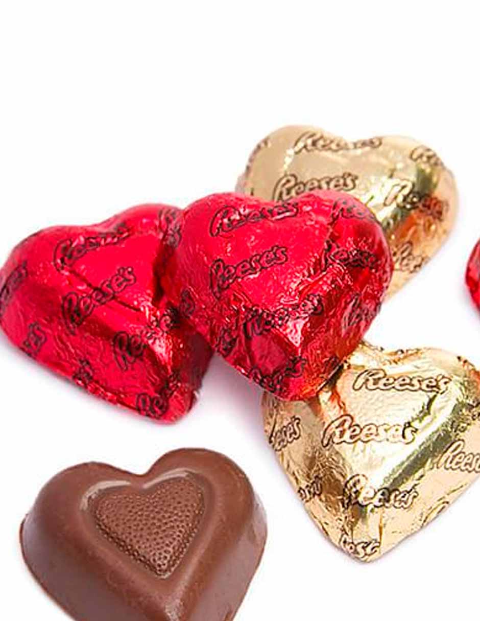 Reese´s corazones chocolate con mantequilla de maní San Valentín 257gr