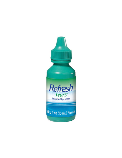 Refresh tears lubricant eye drops 2 botellas 15ml c/u