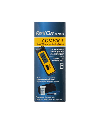 Sistema ReliOn Premier Compact para Monitoreo de Glucosa
