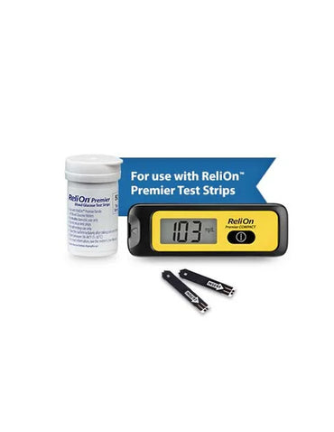 Sistema ReliOn Premier Compact para Monitoreo de Glucosa