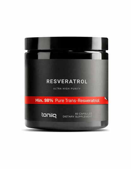 Toniiq Resveratrol 600 mg, 60 cápsulas