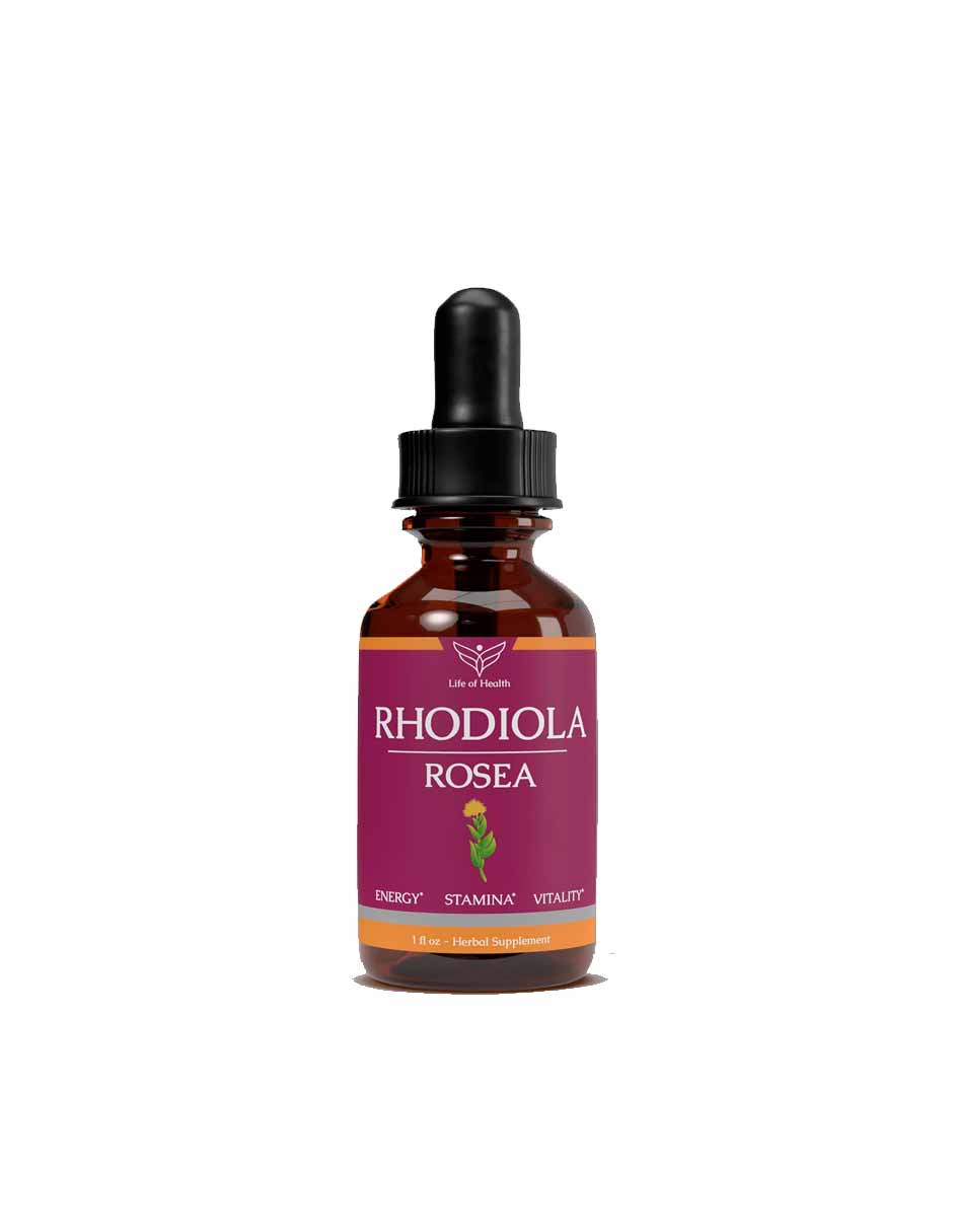 Rhodiola Rosea gotas suplemento energético y alivio del estrés 30ml