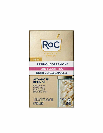 RoC Retinol Correxion cápsulas de suero de noche antienvejecimiento 30 unidades