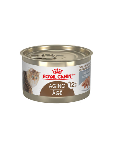 Alimento húmedo para gatos mayores de 12 años Royal Canin 12 latas